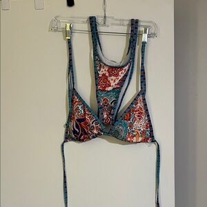 Colorful Patterned Bikini Set